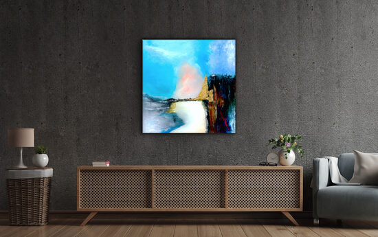 Plexikép - 90x90 cm - A híd